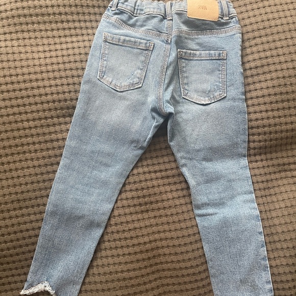 Distressed Blue Jeans - Picture 2 of 3